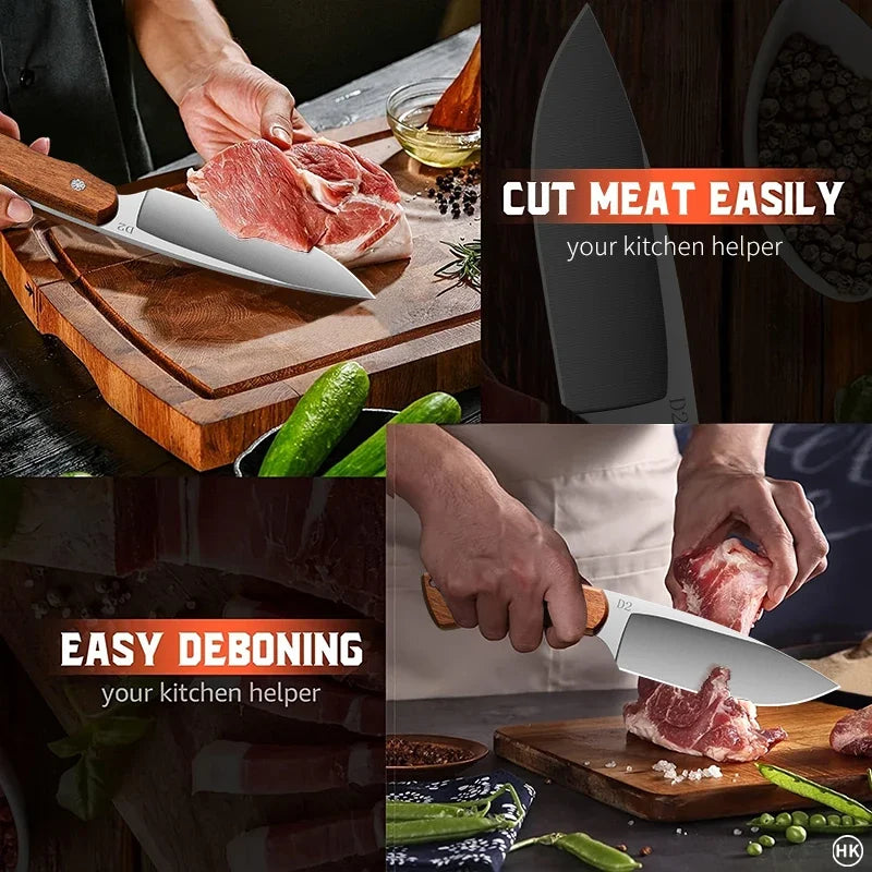 Knife for professional kitchen staff